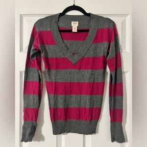 Pink and Grey Mossimo Sweater